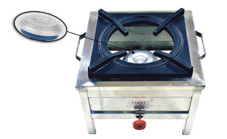 Ss Chinese Single Range With Gt-10 Burner 18″