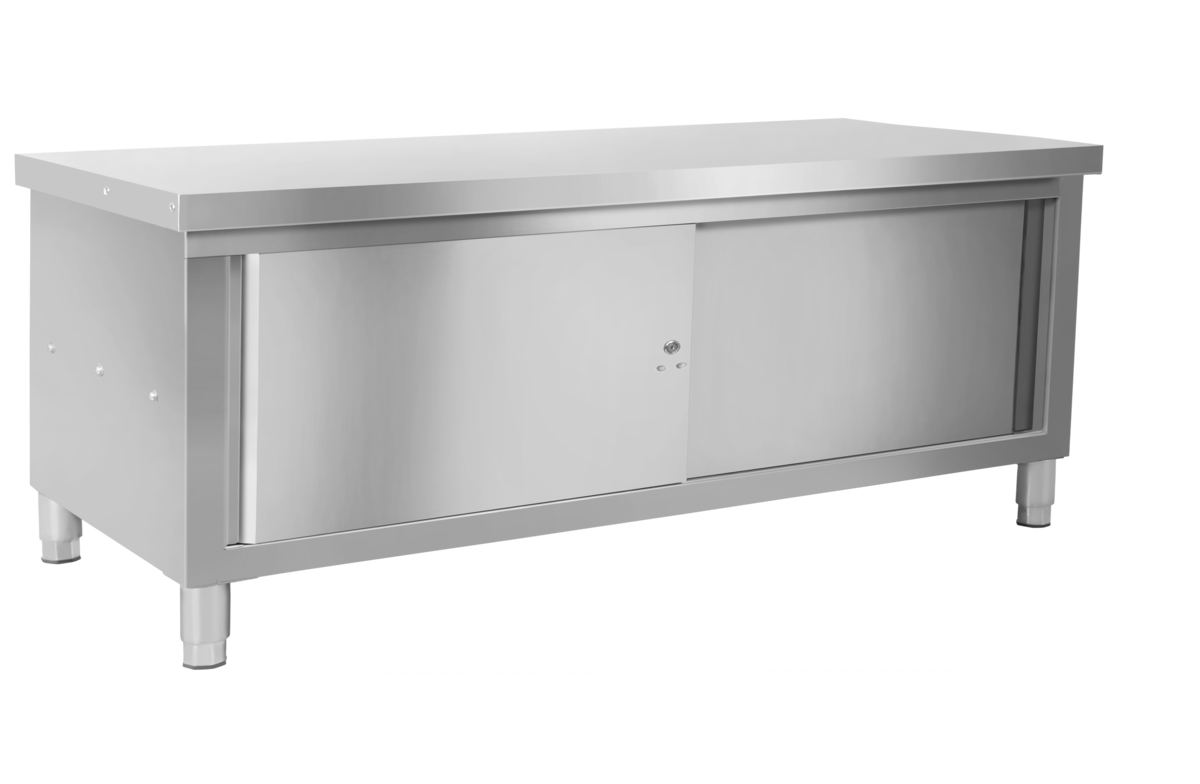 Ss Cabinet Style Work Table: 6ft
