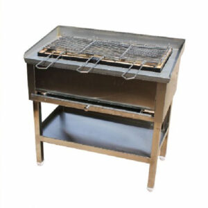 Ss Standing Charcoal Barbeque