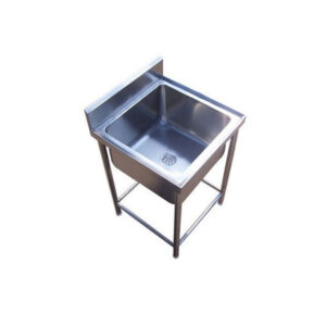 Ss Single Sink Unit With Splash-back