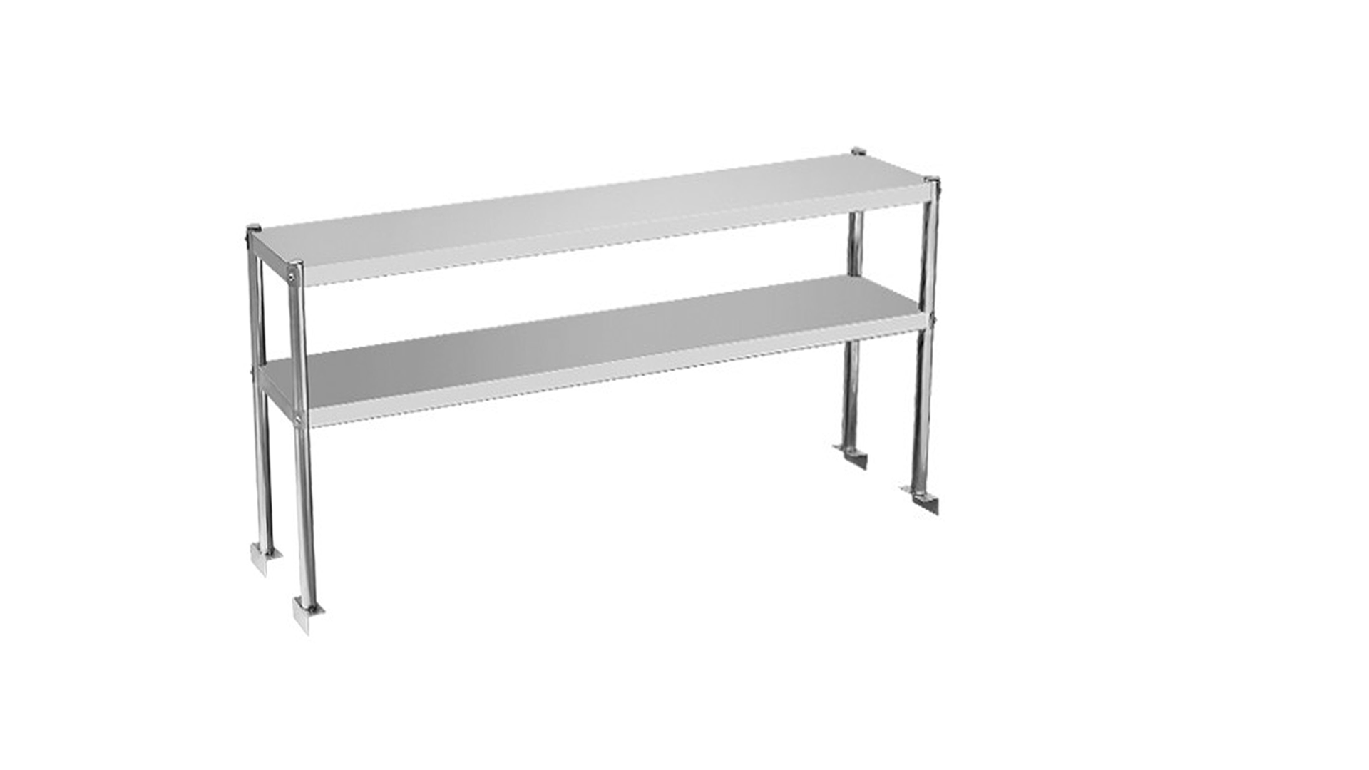 Ss Twin Over-head Shelf: 4ft
