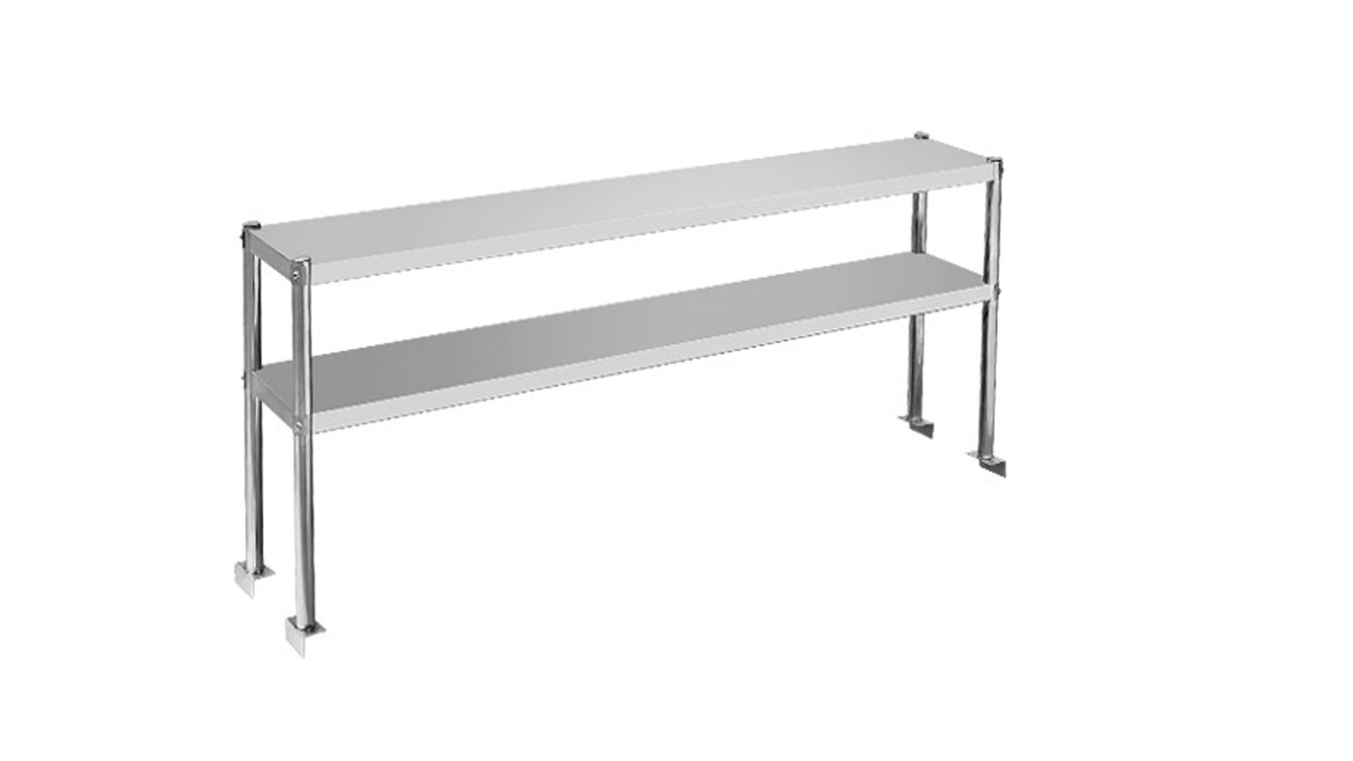 Ss Twin Over-head Shelf: 5ft