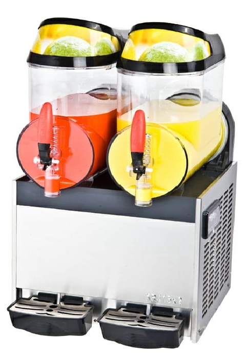 Slush Machine Refrigerated Two Jar