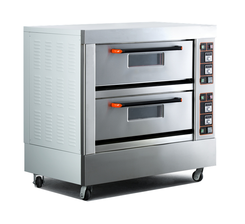 Electric Oven Two Deck Four Tray